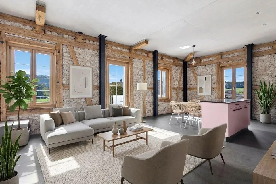 Moderne 3.5-Zi.-Wohnung mit 18 m² Balkon in Bollodingen