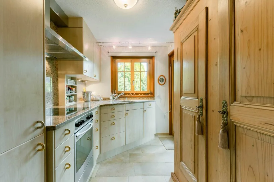 4.5-Zimmerwohnung mit Garten in Château d'Oex