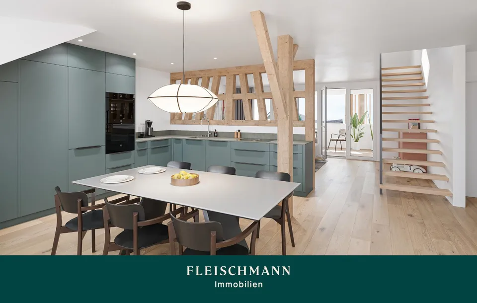 Maisonette-Charme mit gemütlicher Terrasse