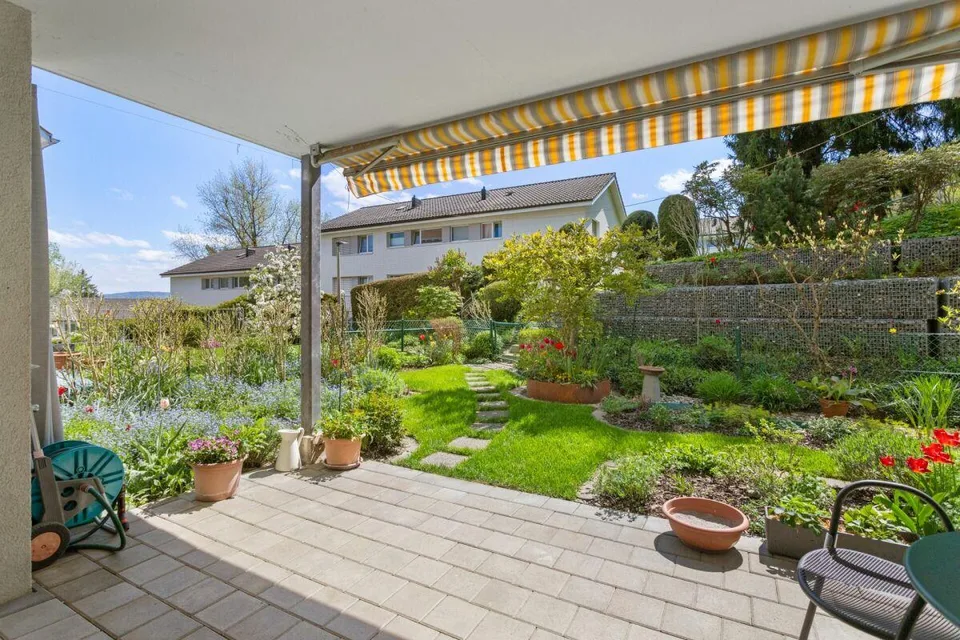 Wunderschöne naturnahe 5.5-Zimmer-Gartenwohnung