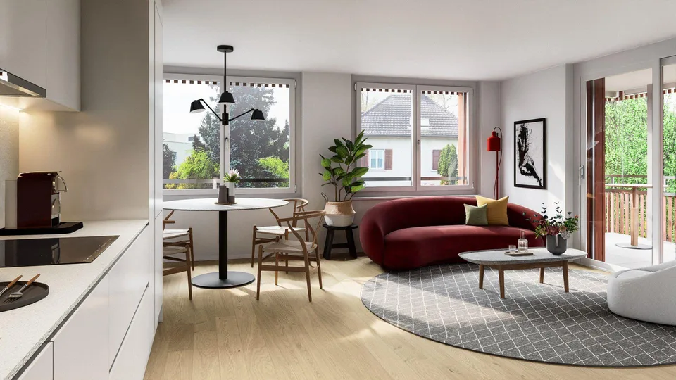 Idylische 2.5-Zimmer-Wohnung