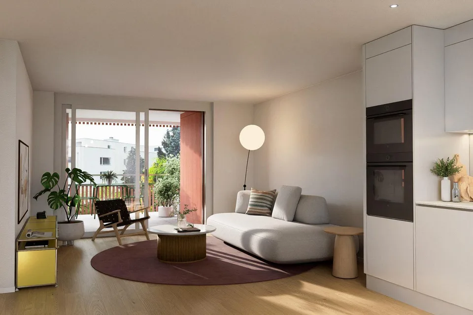 Helle 3.5-Zimmer-Wohnung