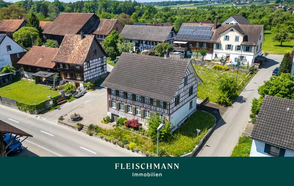 Riegelhaus mit Charme und viel Raum zum Leben