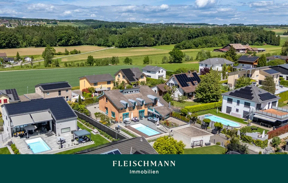 Wohnen mit Pool, Säntisblick und viel Privatsphäre
