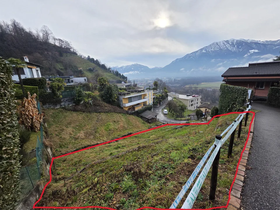 Elegante terreno edificabile vicino a servizi e trasporti, Gordola