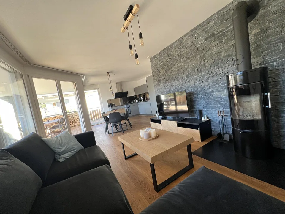 Zweitwohnung mit traumhaftem Bergpanorama in Lantsch/Lenz