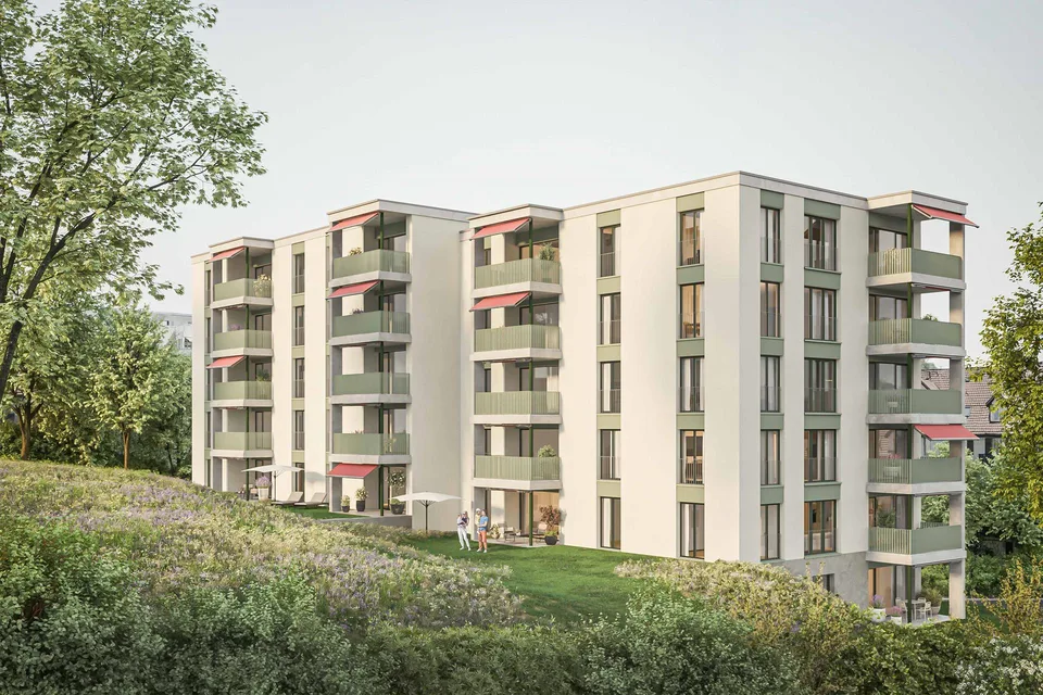 2.5 Zimmer Neubauwohnung in parkähnlicher Umgebung