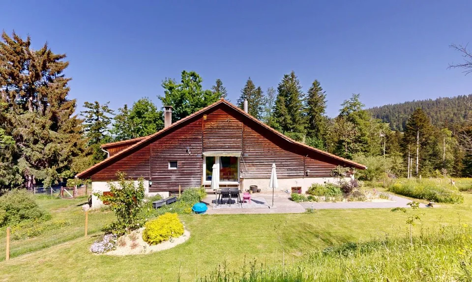 Ferme 1640 rénovée : 2 appts + immense grange à fort potentiel