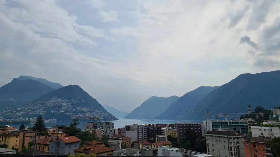 4 locali con vista lago a Lugano Loreto