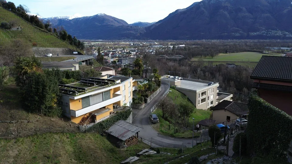 Terreno edificabile con progetto approvato e vista lago a Gordola |... – foto 7 di 9