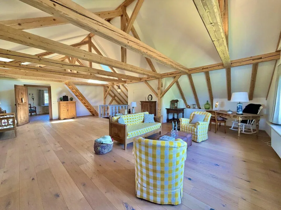 8.5-Zimmer-Landhaus mit Oekonomiegebäude: Eine Oase mit Charme, See... – photo 8 sur 15