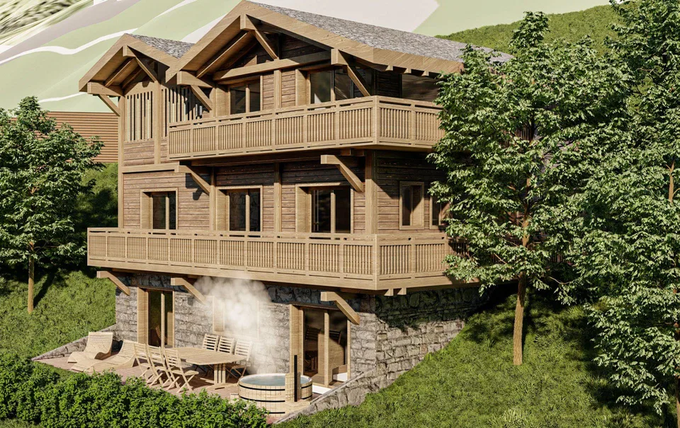Magnifico Chalet 6.5 stanze a Hérémence