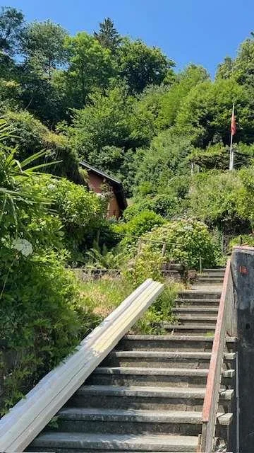 Terreno edificabile con vista lago in vendita a Caslano