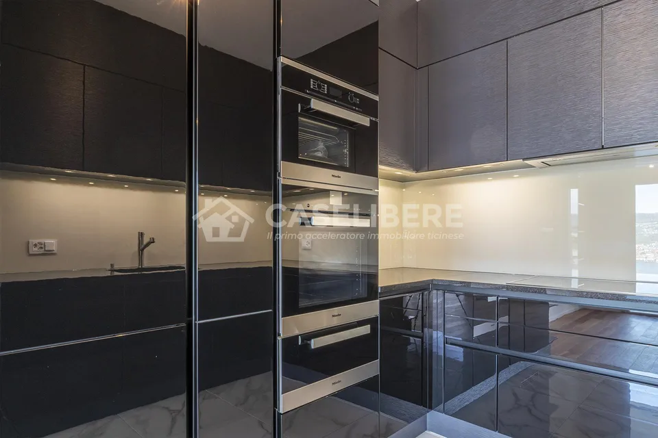 MERVEILLEUX 4.5 AVEC VUE EXCEPTIONNELLE À LUGANO - PARADISO – photo 12 sur 29