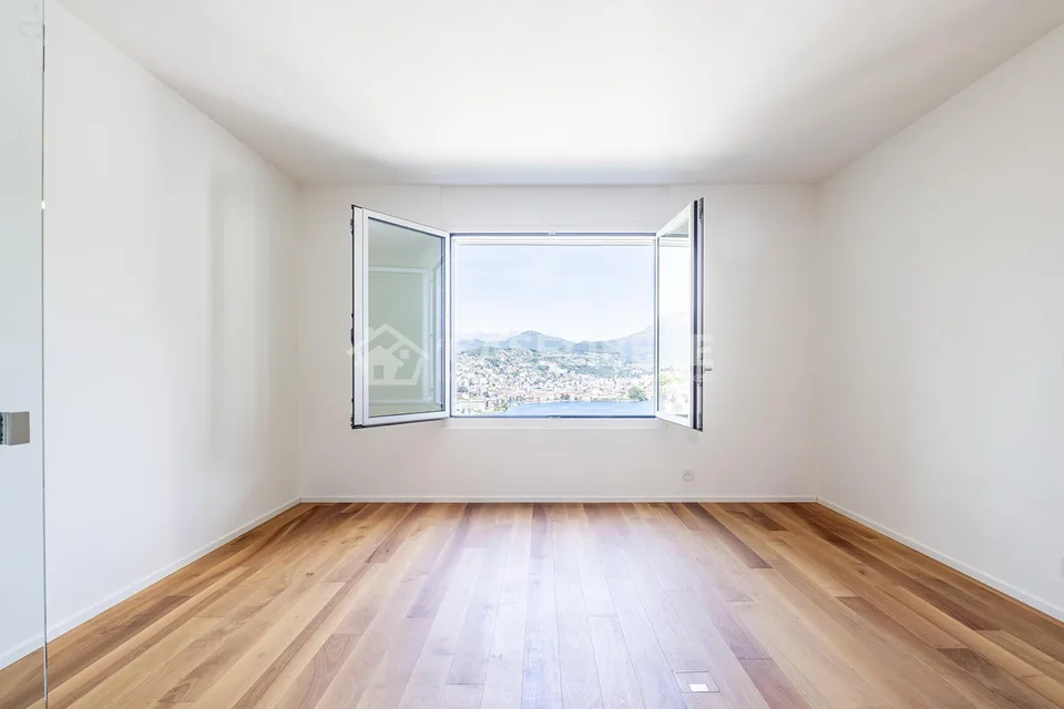 MERVEILLEUX 4.5 AVEC VUE EXCEPTIONNELLE À LUGANO - PARADISO – photo 14 sur 29