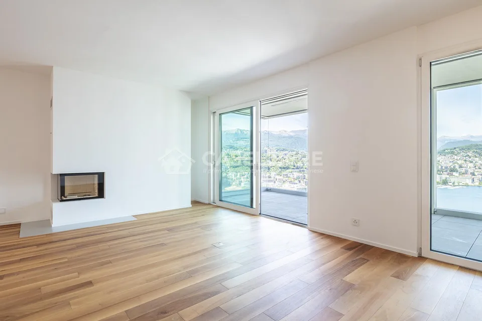 MERVEILLEUX 4.5 AVEC VUE EXCEPTIONNELLE À LUGANO - PARADISO – photo 10 sur 29