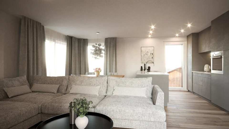 Stilvolle 3.5-Zimmerwohnung mit exklusiver 47 m² Terrasse