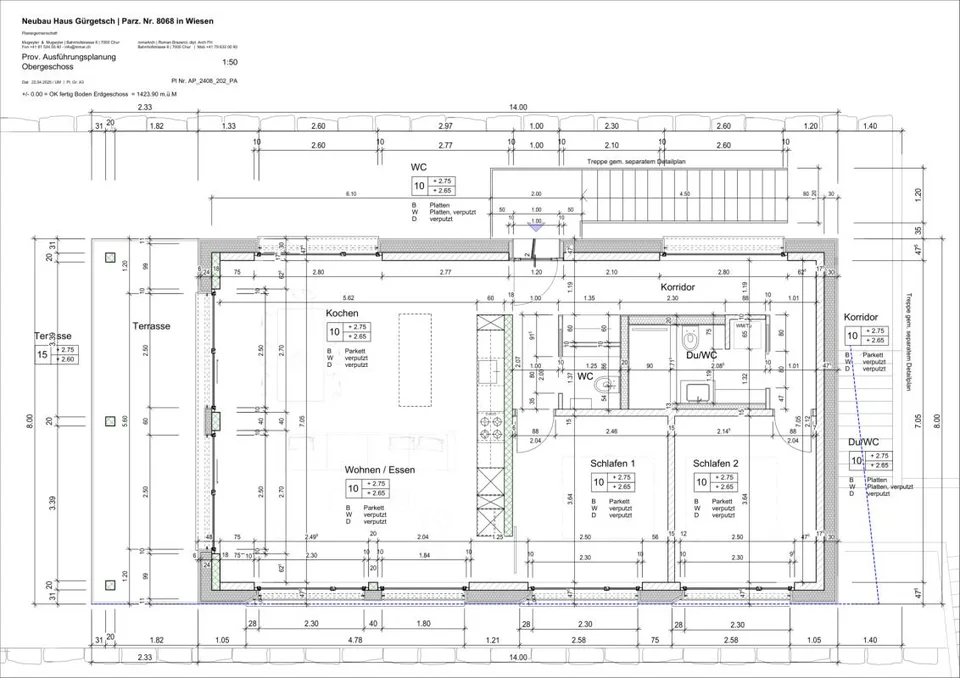 Haus Gürgetsch - 3.5-Zimmer-Dachwohnung – Foto 10 von 12