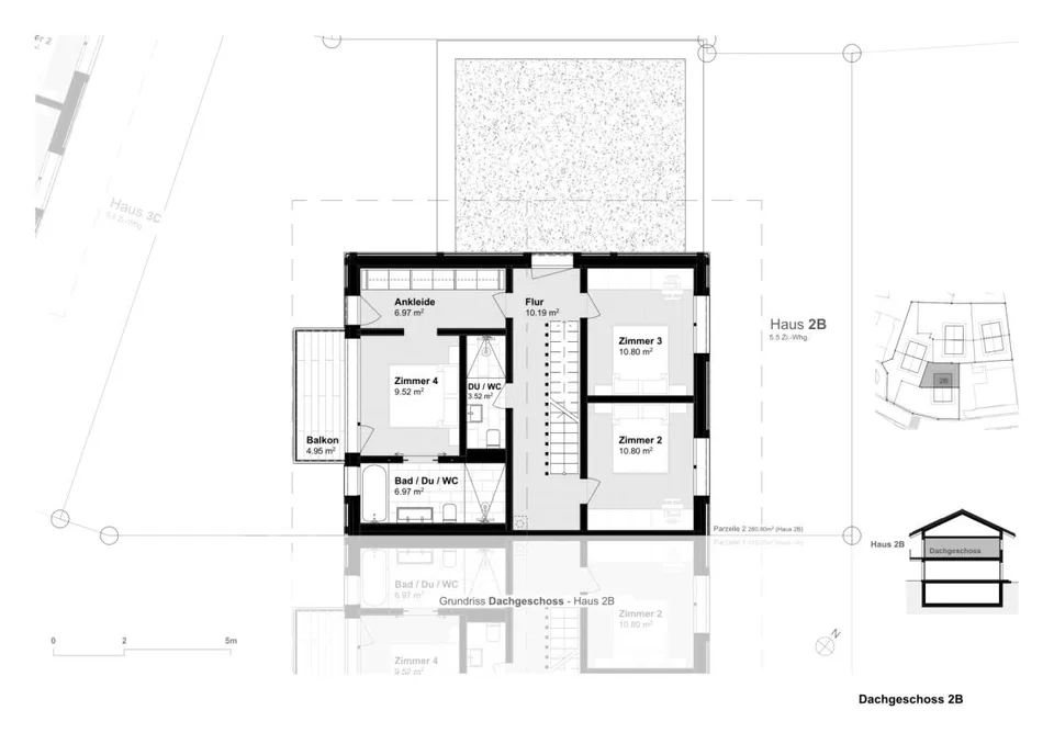 5.5-Zimmer-Doppeleinfamilienhaus als hochwertiger Erstwohnsitz (2B)... – Foto 12 von 14