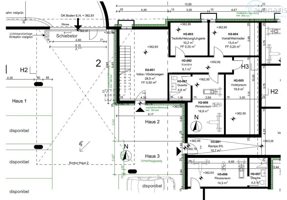 Exklusive Villen mit Aussicht und 65- 80m2 Zusatzfläche im UG – Foto 25 von 29