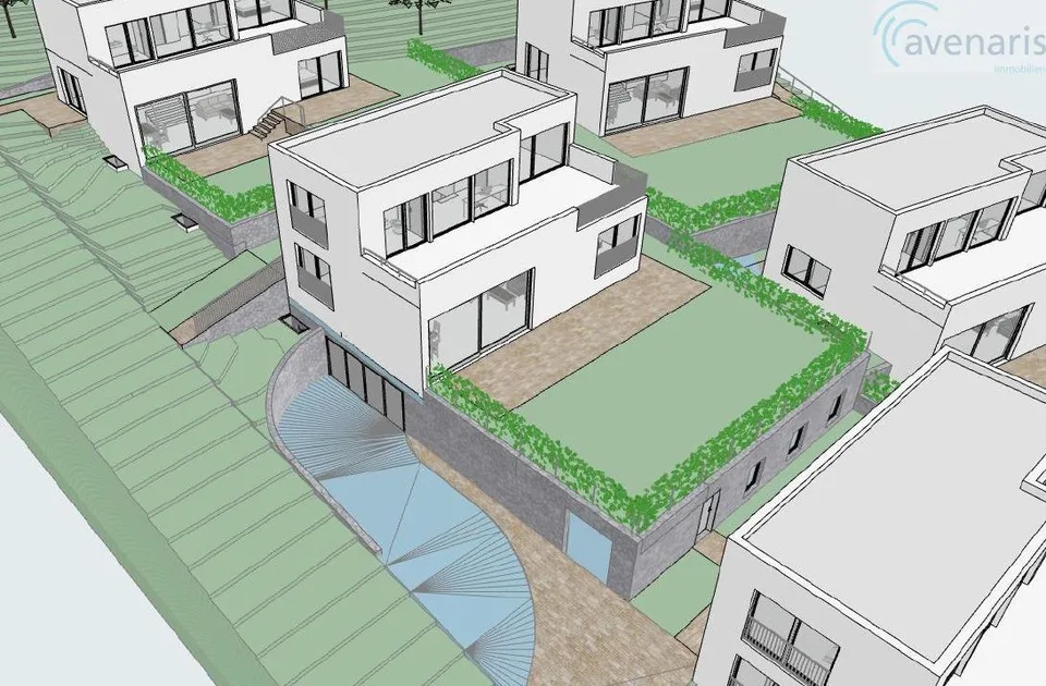 Exklusive Villen mit Aussicht und 65- 80m2 Zusatzfläche im UG – Foto 27 von 29