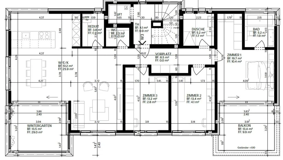 Neubauprojekt Cube: Exklusive Eigentumswohnung – foto 12 di 17
