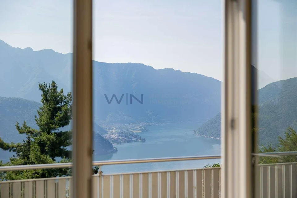Seesicht, Pool und Ausbaupotenzial über Lugano – Foto 12 von 13