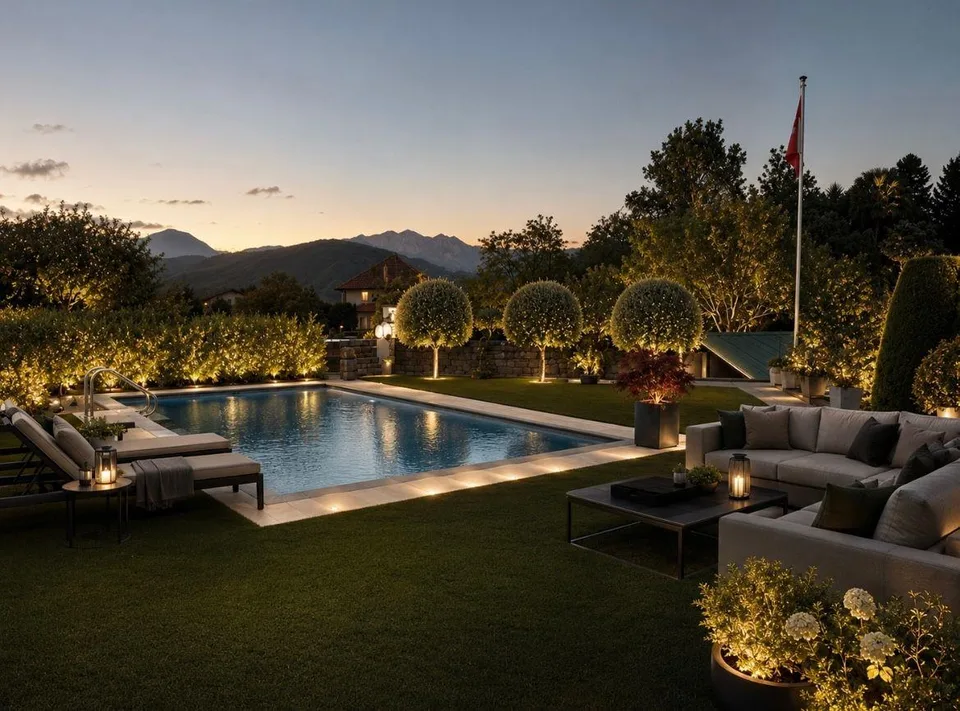 Esclusiva Villa con Piscina e Giardino nel Cuore Verde di Lugano - ...