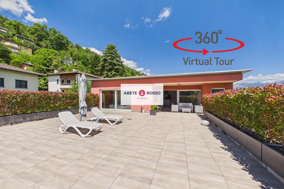 Splendido attico di 4.5 locali con ampia terrazza e finiture moderne.
