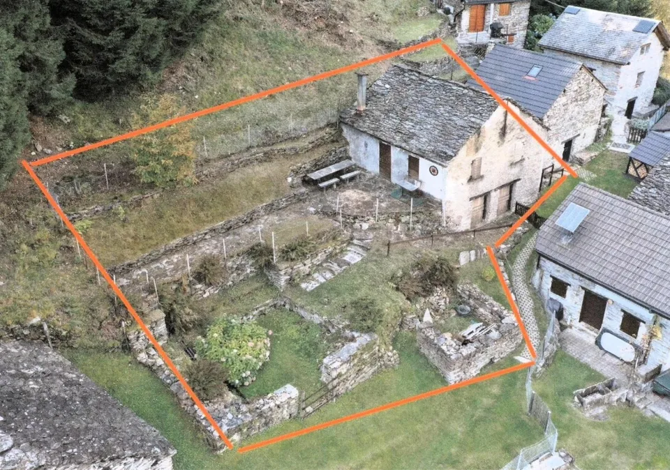 3-Zimmer-Rustico mit Wiesland an sehr ruhiger Aussichtslage / rusti...