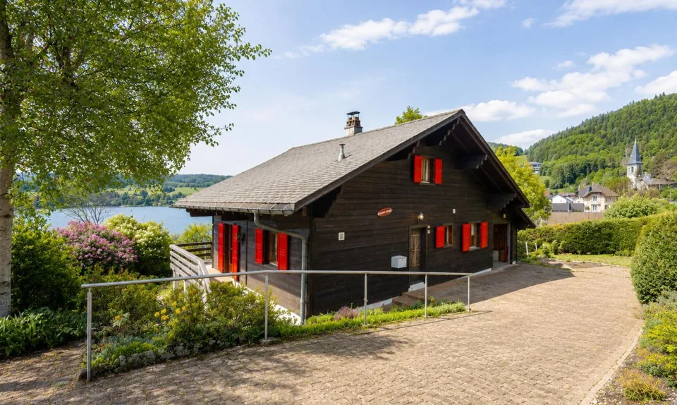 Le Pont: Superbe chalet individuel avec vue sur le lac de Joux