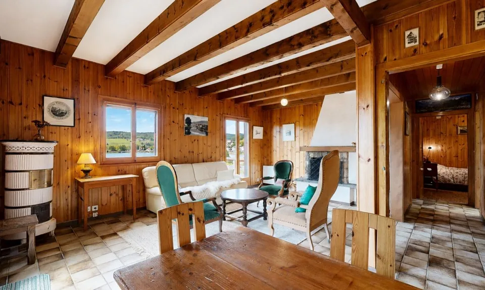 Die Brücke: Wunderschönes individuelles Chalet mit Blick auf den Joux-See