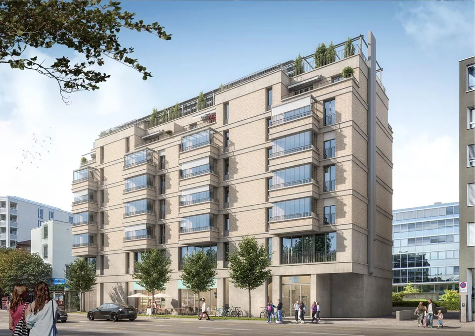3.5 Zimmerwohnung mit  ZWEI Balkonen in 10 min am Hauptbahnhof Züri...