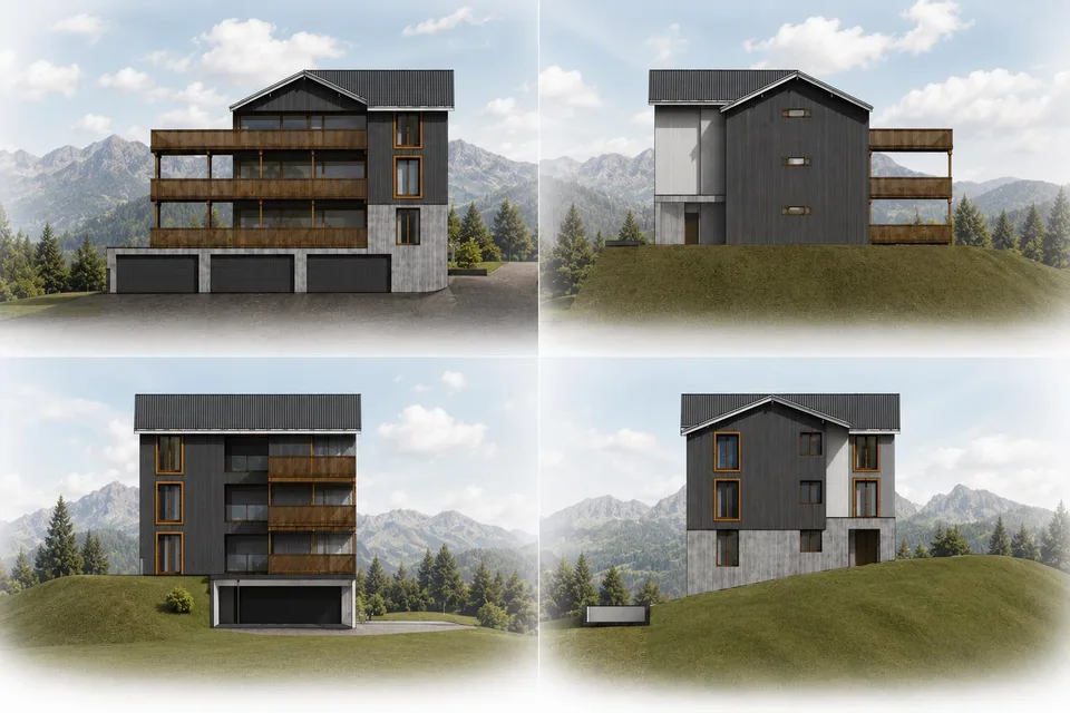 Exklusives Wohnerlebnis in Tinizong: Neubau (1.OG)