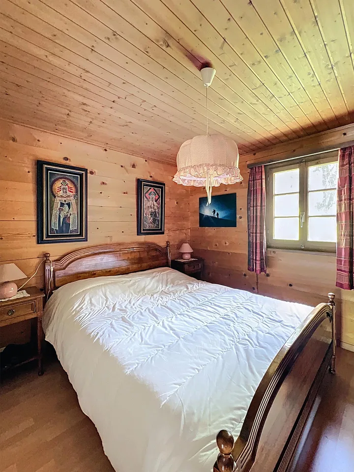 Charmantes Chalet über den Dächern von Binn