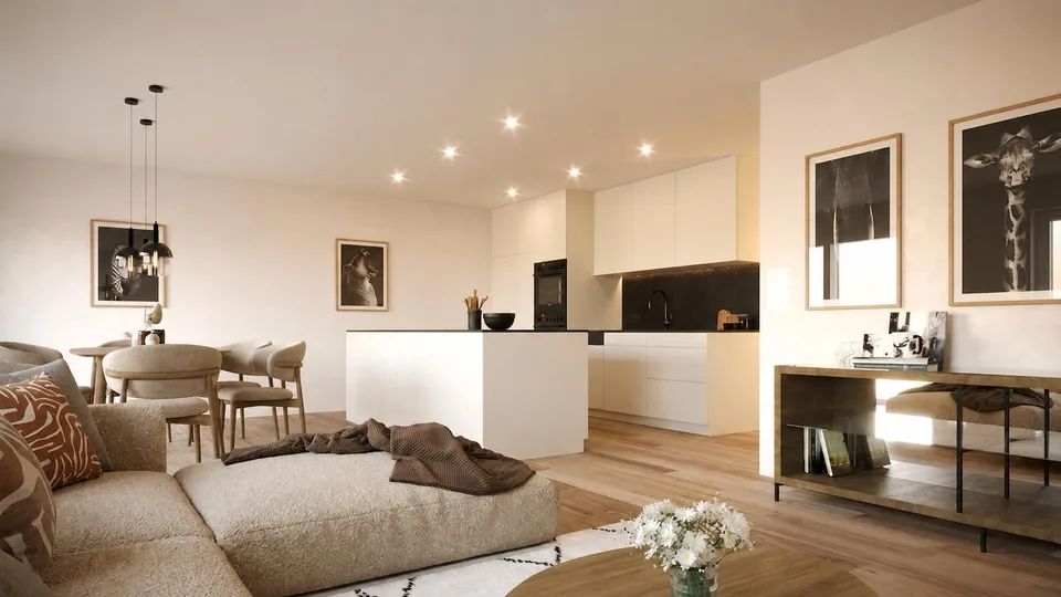 Moderne 3.5-Zimmerwohnung mit Weitblick