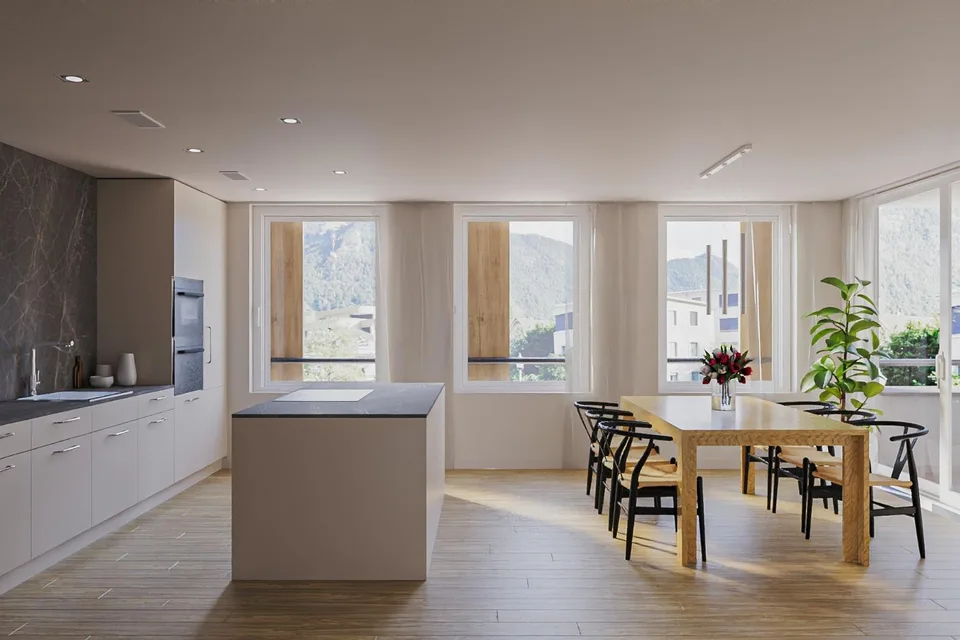 Maisonette-Neubauwohnung | Neues Leben erwacht im Herzen von Brunnen
