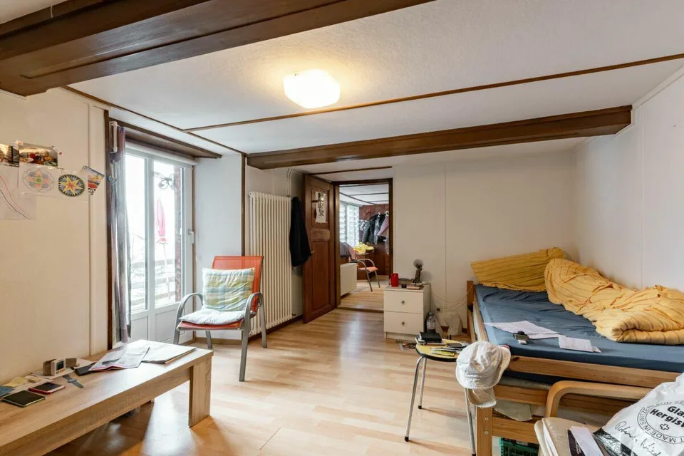3-Zimmerwohnung mit Aussensitzplatz im Haus Murmeli, Mürren – photo 6 sur 12