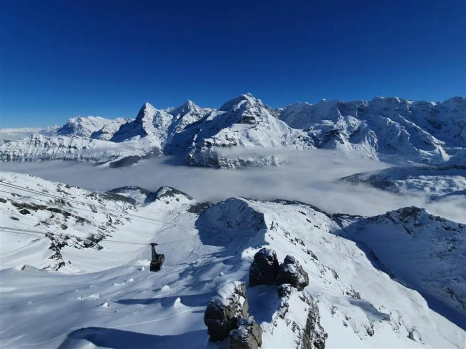 3-Zimmerwohnung mit Aussensitzplatz im Haus Murmeli, Mürren – photo 11 sur 12