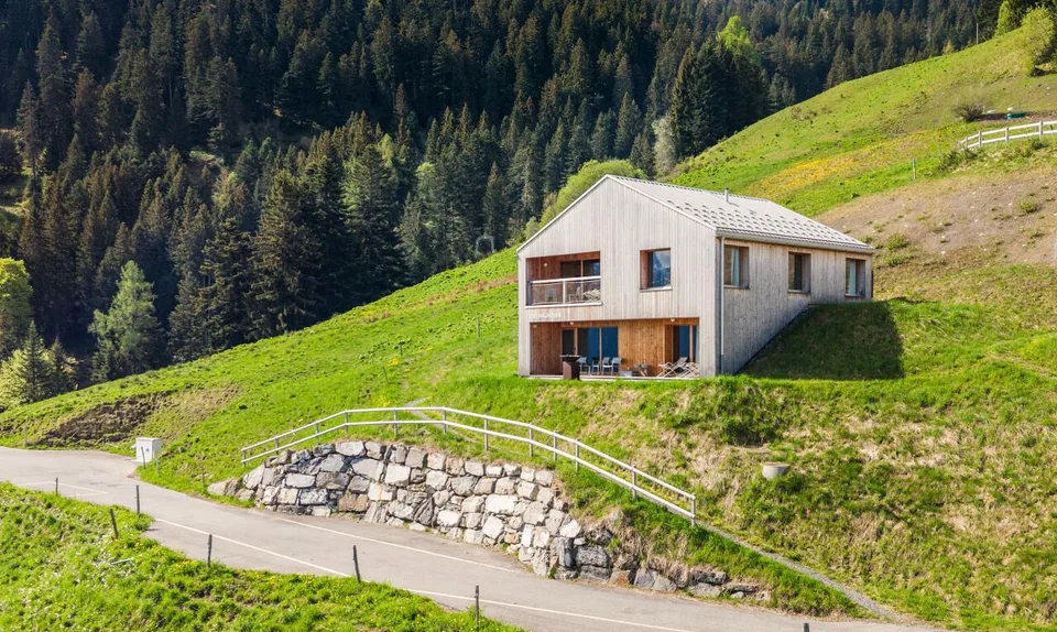 Außergewöhnliche Panorama - Architektenchalet inmitten der Natur