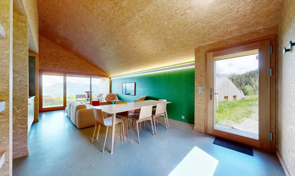 Außergewöhnliche Panorama - Architektenchalet in der Natur