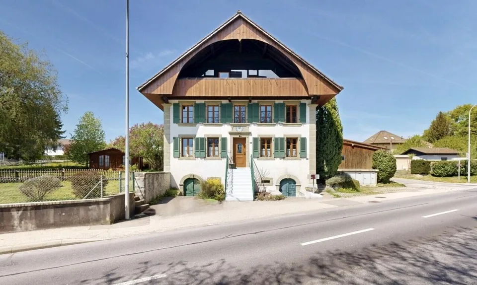 Duplex au charme authentique avec jardin privatif à 20min de Lausanne