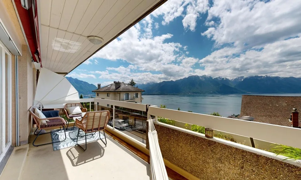 Appartement avec vue Lac panoramique – Investissement locatif, Chernex