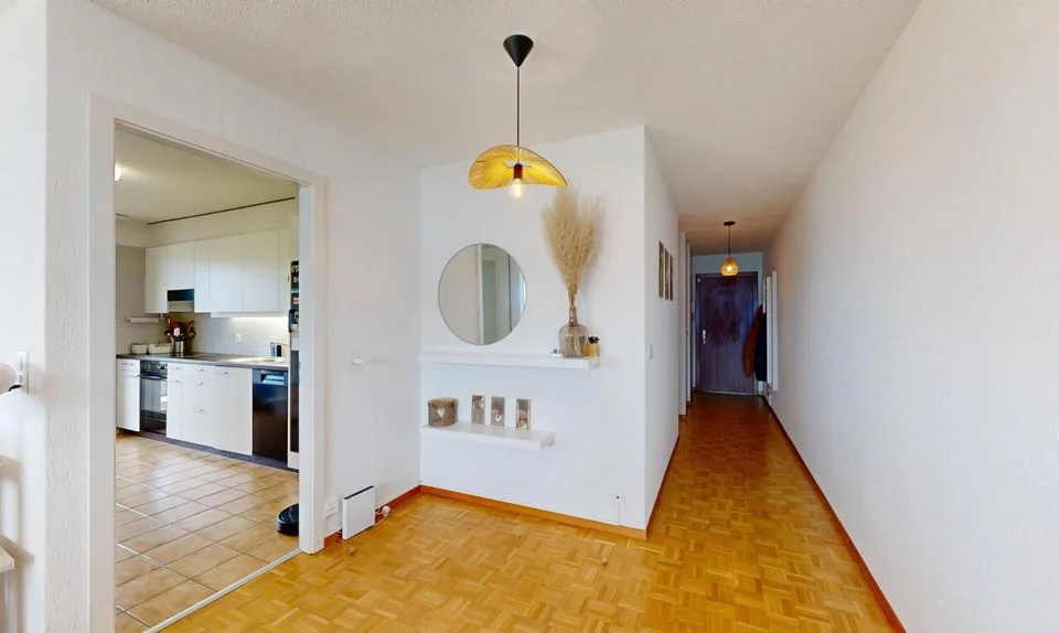 Wohnung mit Panoramablick auf den See – Mietinvestition, Chernex