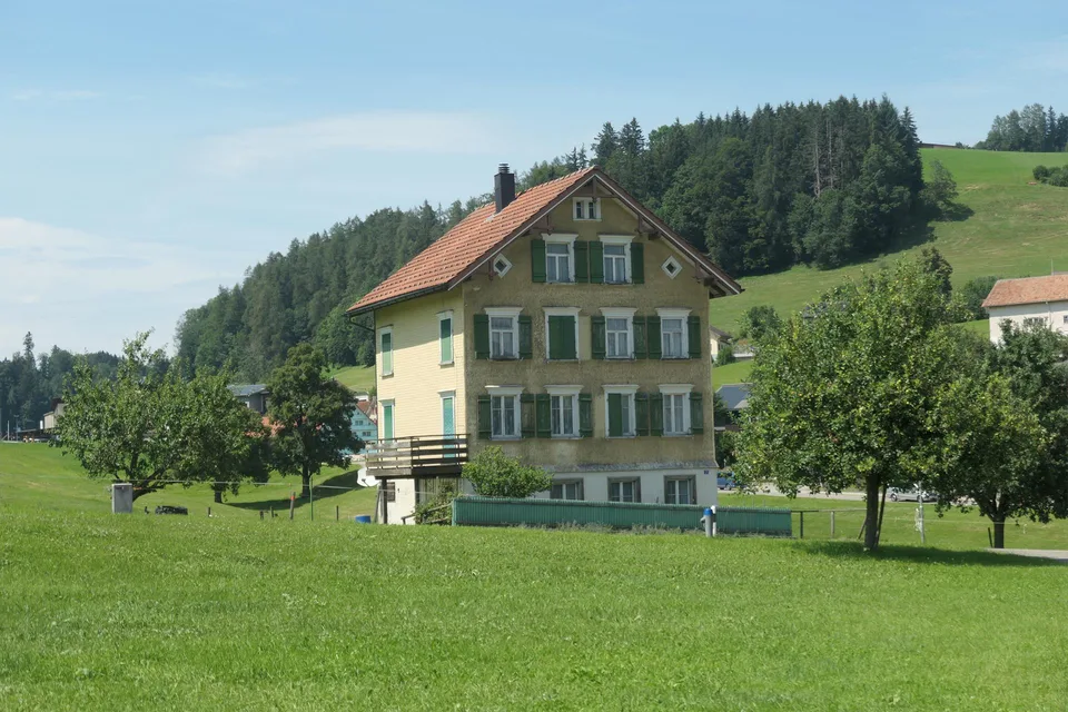 Einfamilienhaus mit Säntissicht