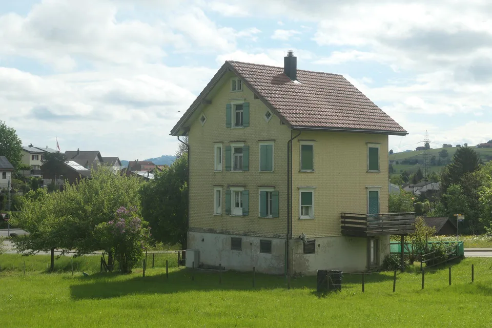 Einfamilienhaus mit Säntissicht