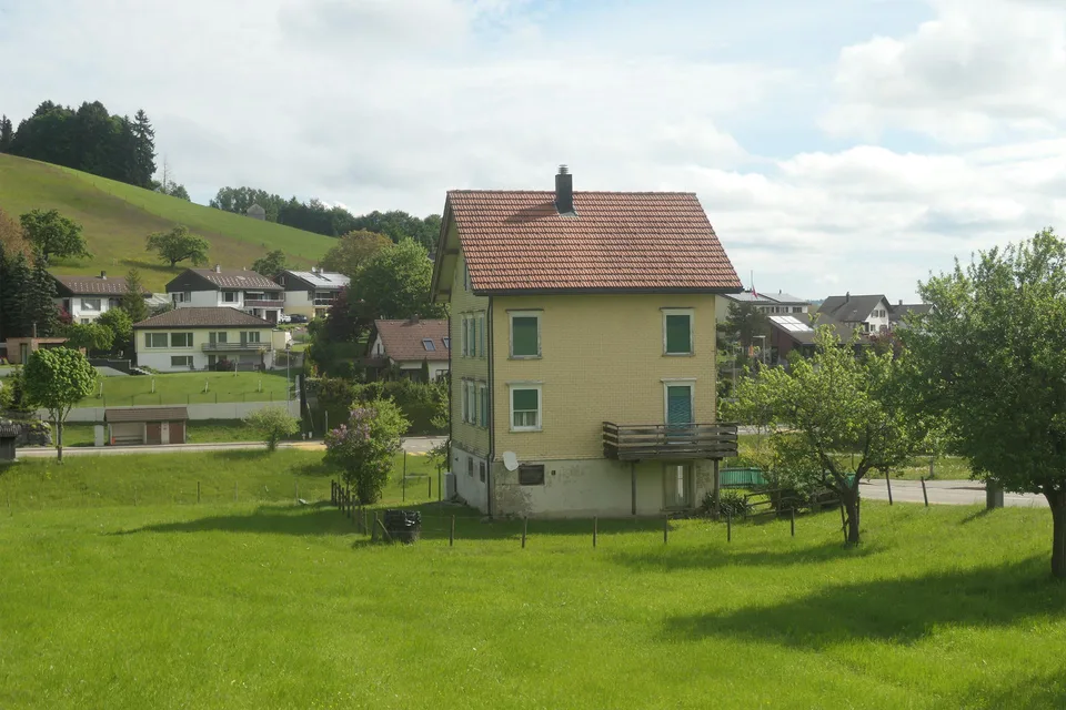 Einfamilienhaus mit Säntissicht