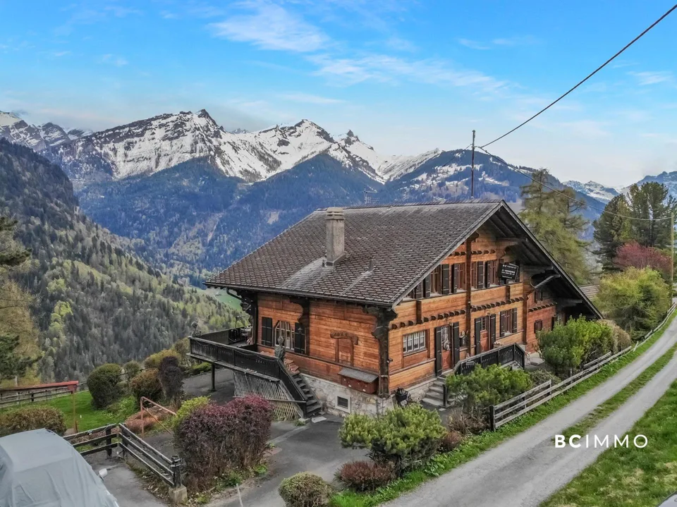 Grand chalet de 4 appartements sur une magnifique parcelle | Exclus...