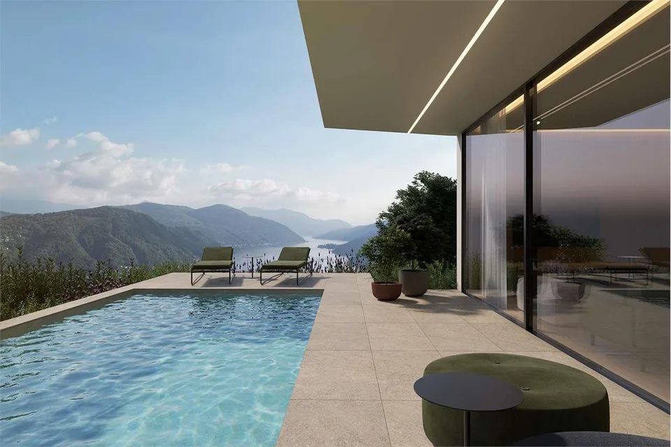 Vernate - Villa esclusiva con vista mozzafiato