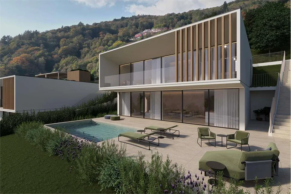 Vernate - Villa esclusiva con vista mozzafiato
